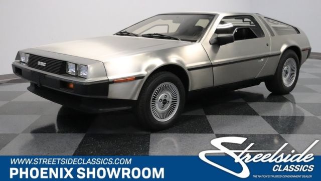 1 OWNER & ONLY 8K MILES! LOADED WITH DOCS AND EXTRAS, #'S MATCHING 2.8L, 5-SPEED 1981 DeLorean DMC-12 --