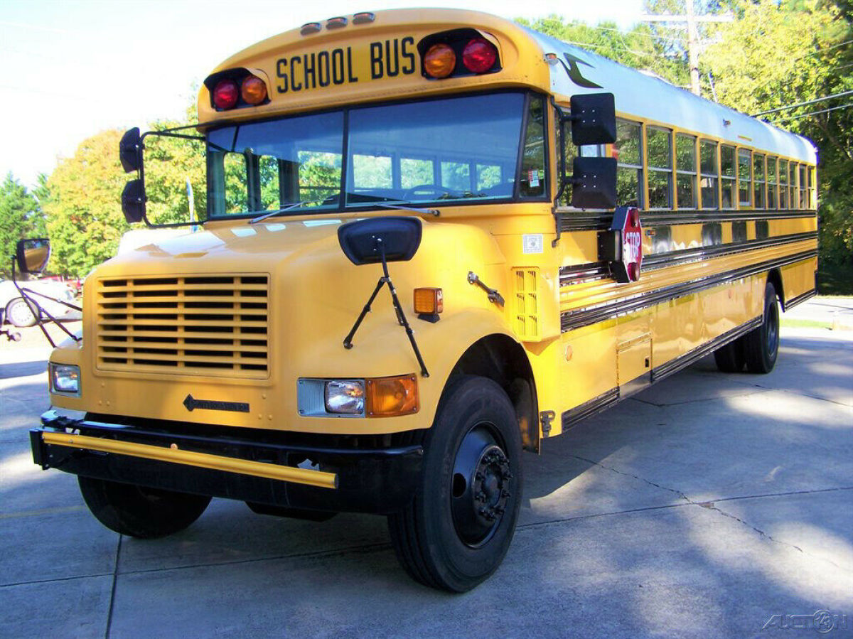 1991 Ford International 7.3L 3000/3800 72 PASSENGER SCHOOL BUS ROCK SOLID - photo 3