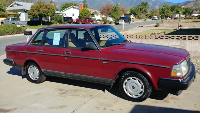 1 Owner Clean Solid 244 Sedan! 1988 Volvo 240 DL