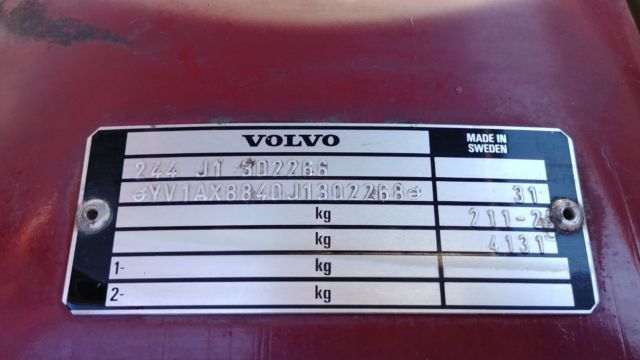 1988 Volvo 240 DL - photo 9
