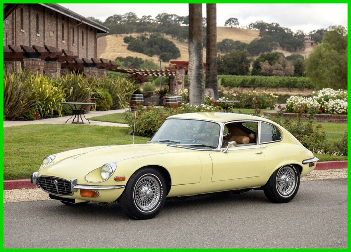 1-OWNER EARLY 1971 E-TYPE V12 LOW MILE "SURVIVOR" RARE MANUAL TRANSMISSION 1971 Jaguar E-Type V12 Coupe