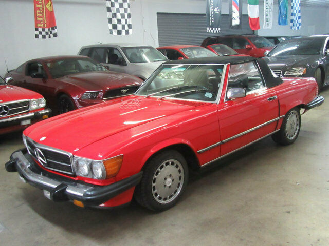 1 OWNER FLORIDA CAR ONLY 54,000 MILES 90 PICTURES 560 SL WHEELS EMBLEM NONSMOKER 1981 Mercedes-Benz SL-Class 380SL 560SL 450SL