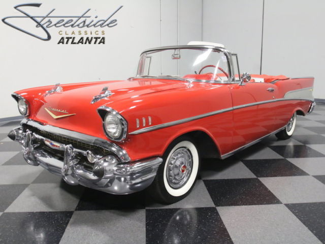 1-OWNER FOR THE LAST 50 YEARS, 350 V8, AUTO, PWR STEERING, PWR TOP, GR8 TRI-5!! 1957 Chevrolet Bel Air/150/210