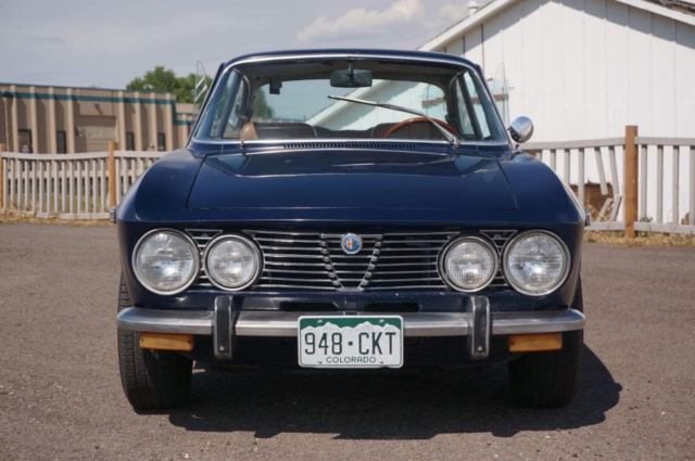 1 owner fully documented from new, converted to carbs dutch blue on tan interior 1974 Alfa Romeo GTV coupe 2-door.