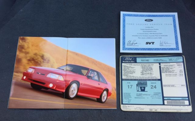 1993 Ford Mustang COBRA SVT - photo 13