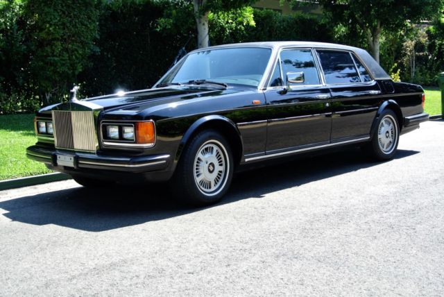 1 OWNER, LOW MILES, BLK/BLK, RECORDS, SERVICED! MINT!!!! MUST SEE!! 1986 Rolls-Royce Silver Spirit/Spur/Dawn Silver Spur