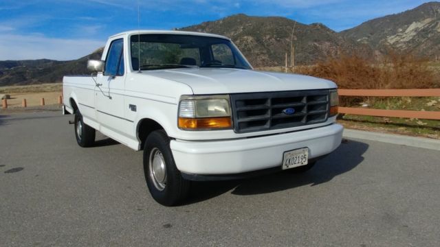1 Owner Rustfree Clean California 1/2 Ton Long Bed! Like F100 F250 Ranger XL XLT 1992 Ford F-150 Custom