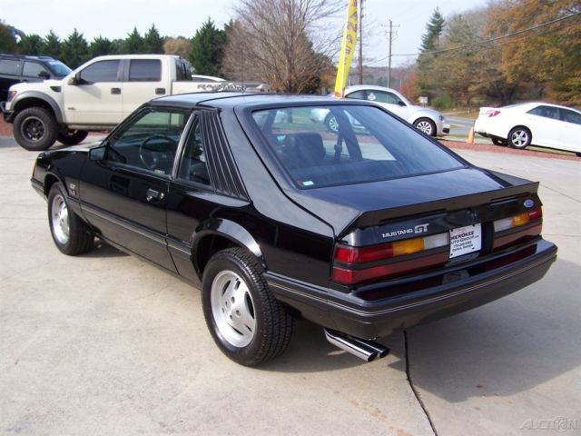 1983 Ford Mustang GT 5.0L 38k T-TOP BLACK LEATHER 4-SPD TRX'S MARTI REPORT - photo 2