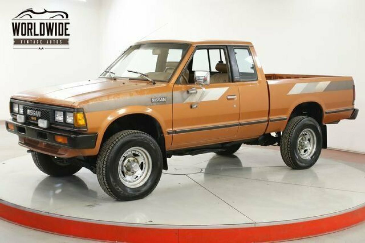 1 Owner Truck Collector 4X4 Low Miles Cold Ac 1985 Nissan King Cab