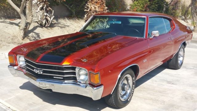 1972 Chevrolet Chevelle SS Tribute 4 Wheel Power Discs A/C Free Shipping