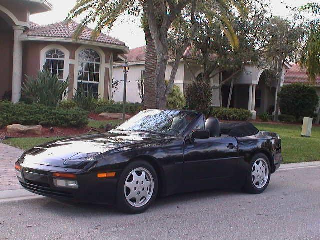 1-OWNER,5-SPD MANUAL,TRIPLE BLACK,IMMACULATE CONDITION,NEW TOP & TIRES,BIN$17500 1990 Porsche 944 S2 Cabriolet 16V