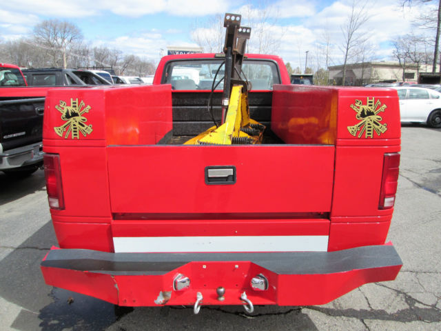 1993 Ford F-350 XL 4x4 Cab Chassis Utility Body Plow - photo 5