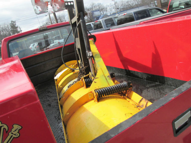 1993 Ford F-350 XL 4x4 Cab Chassis Utility Body Plow - photo 9