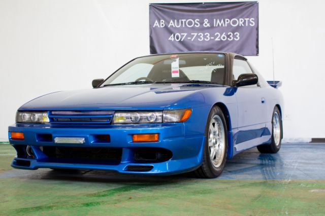 100% Federally legal SR20DET Sileighty/Sil80! Only 45,000 verified miles! 1992 Nissan 240SX 180sx