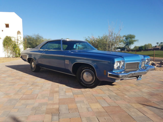 100% ORIGINAL SURVIVOR 1973 Oldsmobile Delta 88 Royale 62000 Miles Blue Coupe 1973 Oldsmobile Eighty-Eight Royale
