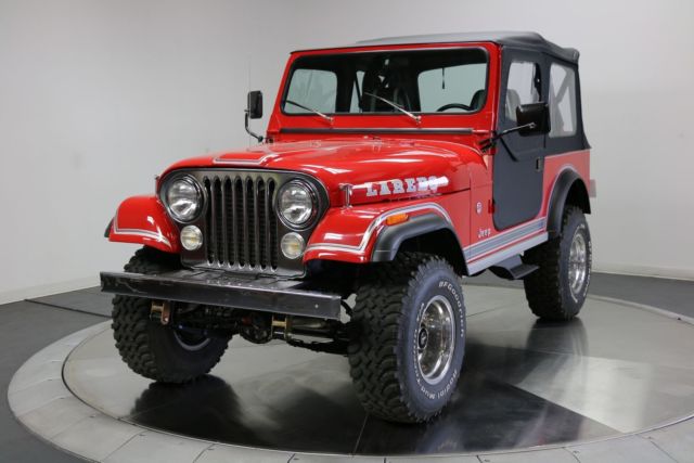 100% RUST FREE CJ7 - All Original steel body panels - 4/S Manual - Factory A/C 1981 Jeep CJ Laredo