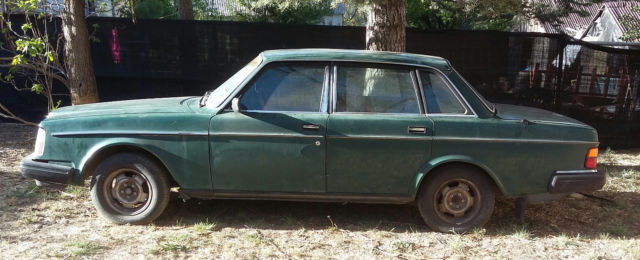 **100% to Habitat for Humanity** manual 4-door sedan runs great Michelin tires 1983 Volvo 240 DL