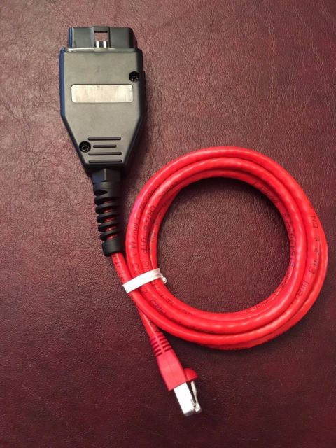 OBD2 ENET Ethernet Cable BMW F-Series Coding i3 i8 ESYS 3.28.1 OBD-II G30 G12