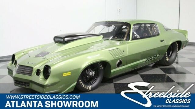 $100K+ BUILD COST, NO EXPENSE SPARED, SHAFIROFF 584 V8/1000+ HP, NHRA CHASSIS!!! 1979 Chevrolet Camaro Z/28 Drag Car