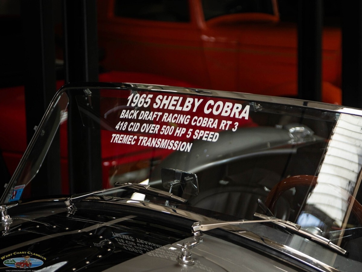 1965 Shelby Backdraft Cobra RT3 413 V8 5 spd Roadster - photo 10