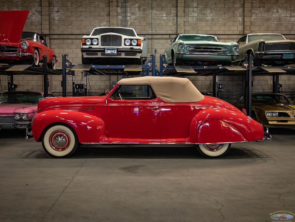 1939 Lincoln MKZ/Zephyr V12 Convertible Coupe - photo 3