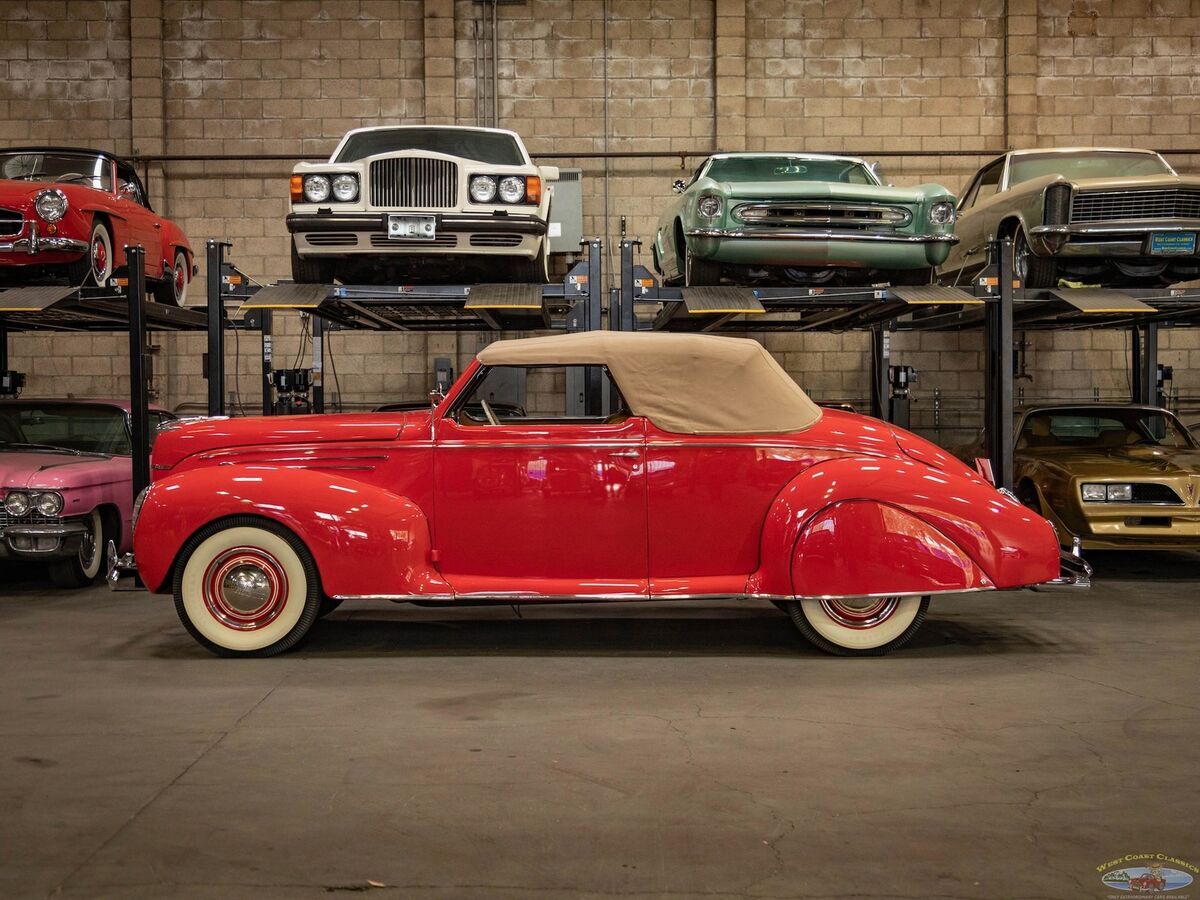 1939 Lincoln MKZ/Zephyr V12 Convertible Coupe - photo 8