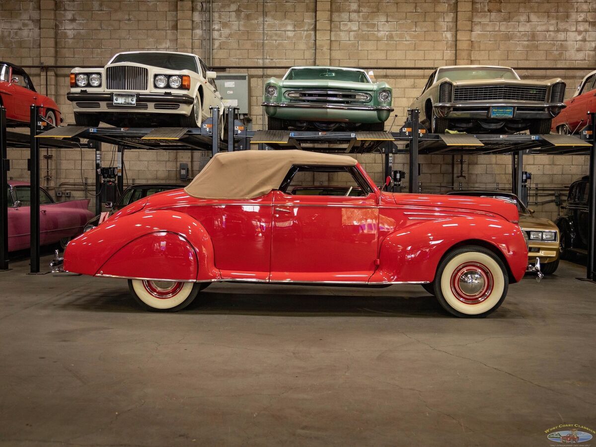 1939 Lincoln MKZ/Zephyr V12 Convertible Coupe - photo 9