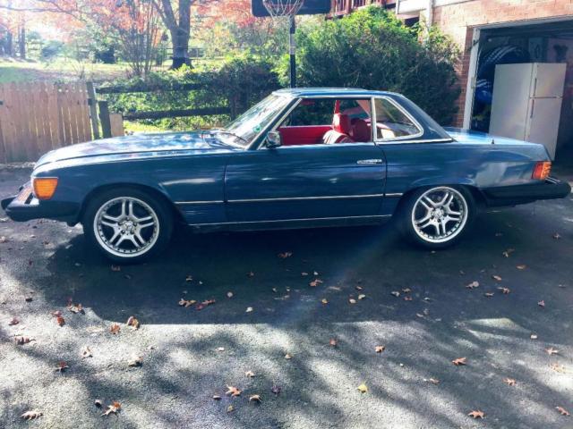 1978 Mercedes-Benz 400-Series Red Leather