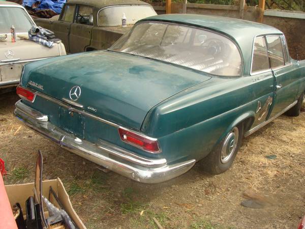 111 Mercedes 220/280SE 3.5 Coupe w/4Spd Std Trans and 300HP-Make Your Own 1963 Mercedes-Benz 200-Series