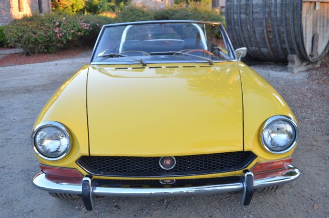 1971 Fiat 124 Spider CALIFORNIA 124 RESTORED CONV. - photo 3