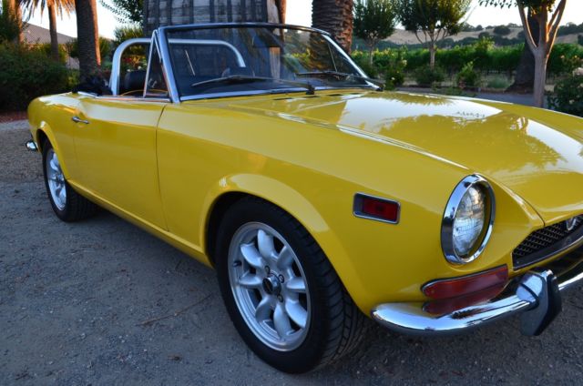 1971 Fiat 124 Spider CALIFORNIA 124 RESTORED CONV. - photo 6