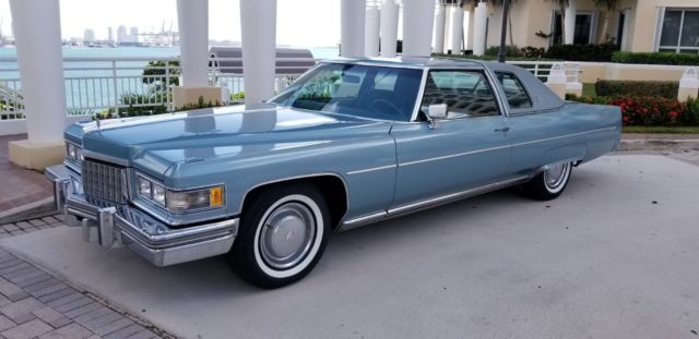 11.997 ORIGINAL MILES SURVIVOR 1976 Cadillac DeVille