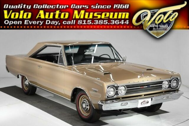 12 miles- concourse resto, gold certified! 1967 Plymouth GTX --
