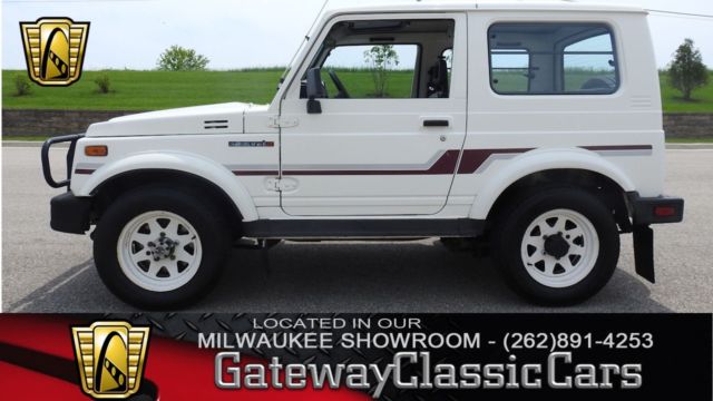 1.3L I4 2BL 1986 Suzuki Samurai SUV 1.3L I4 2BL 5-Speed Manual With 4 wheel dri 1986 Suzuki Samurai --