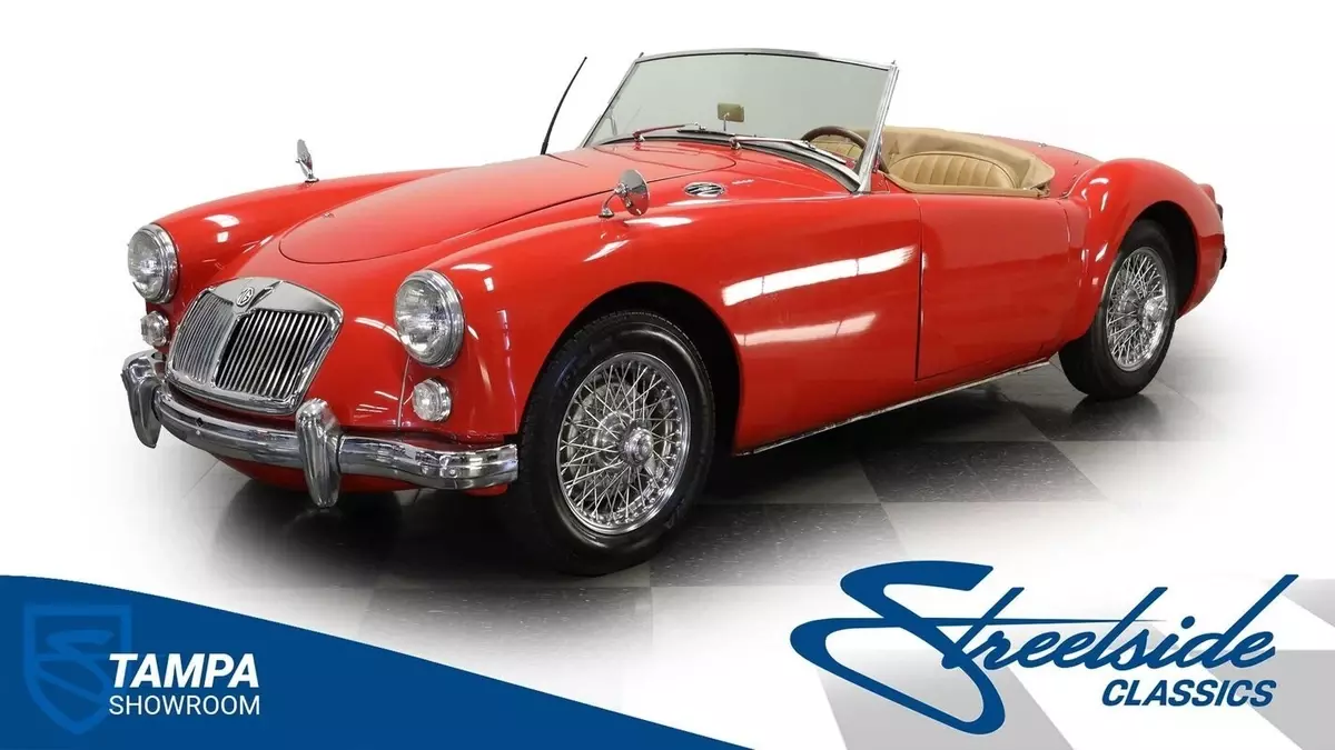 1489CC DUAL SU CARBS 4 SPEED MANUAL WIRE WHEELS LONG TERM OWNERSHIP GORGEOUS MGA 1960 MG MGA