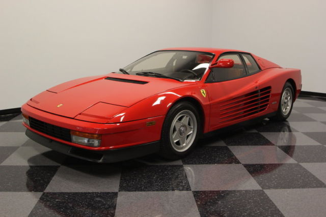 14K ACT. MILES, 2-OWN, CLEAN HISTORY, FULL SERVICE, LUGGAGE & TOOL KIT, PRISTINE 1986 Ferrari Testarossa