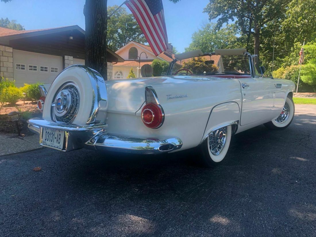1956 Ford Thunderbird FRAME OFF RESTORED - photo 11