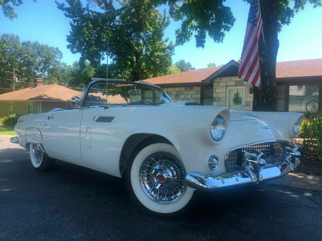 1956 Ford Thunderbird FRAME OFF RESTORED - photo 6
