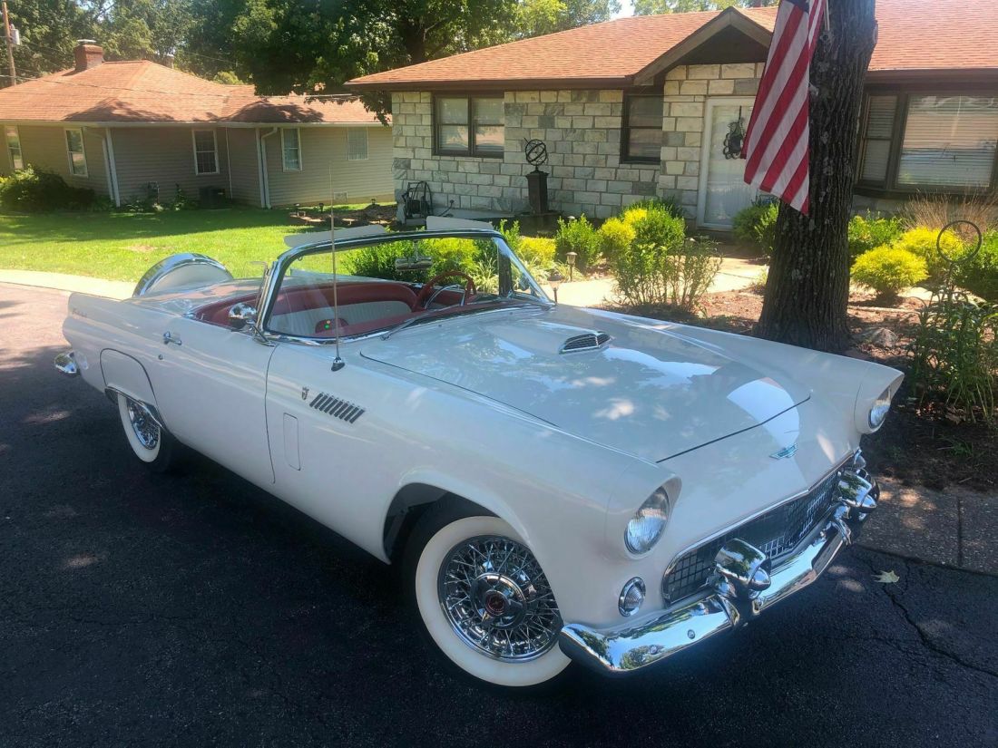 1956 Ford Thunderbird FRAME OFF RESTORED - photo 8