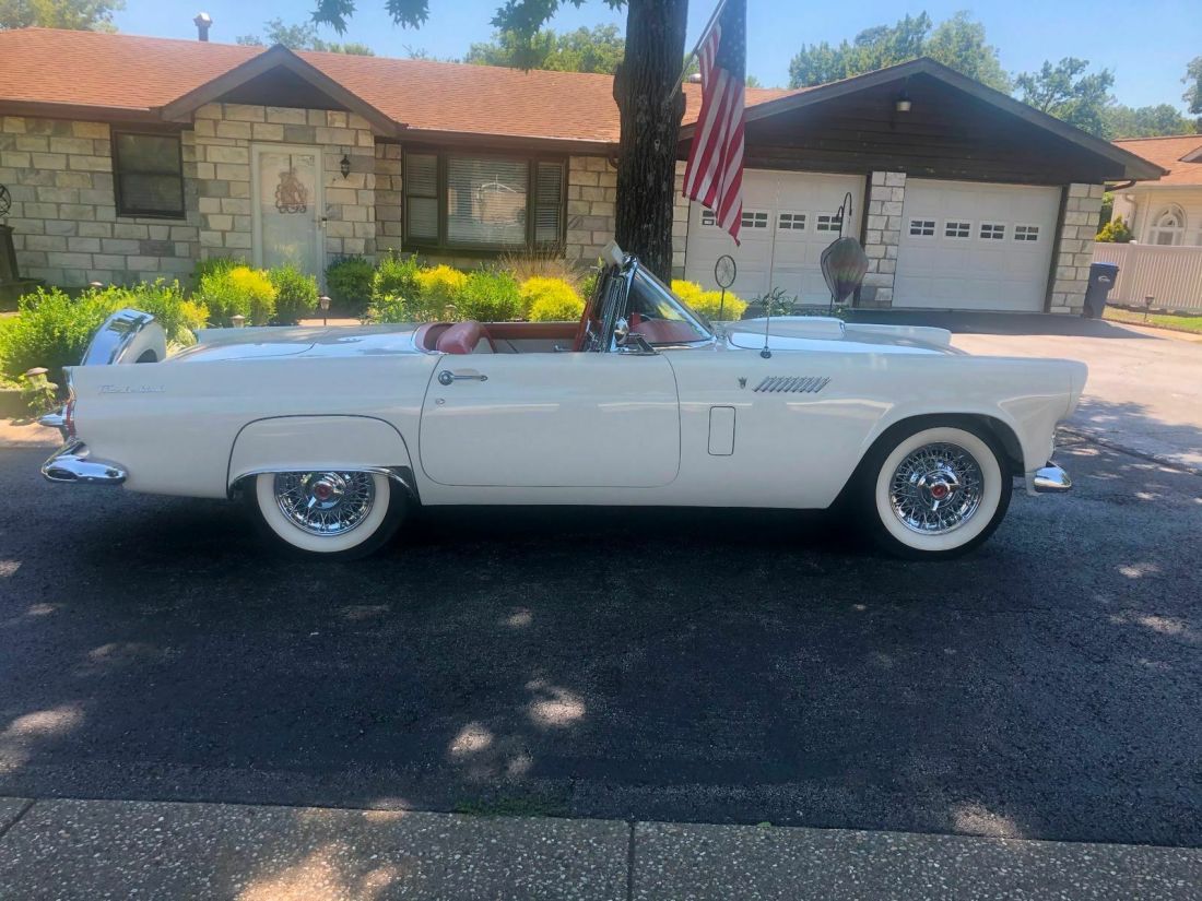 1956 Ford Thunderbird FRAME OFF RESTORED - photo 9