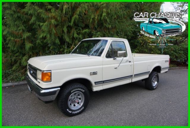 150 PICS+VIDEO ALL ORIGINAL 2 OWNER LOW MILE SURVIVOR XLT 4X4 5.8 V8 LONG BED 1991 Ford F-150 RUST FREE ALL ORIGINAL LOW MILE SURVIVOR 4X4 150PIX+VIDEO F250