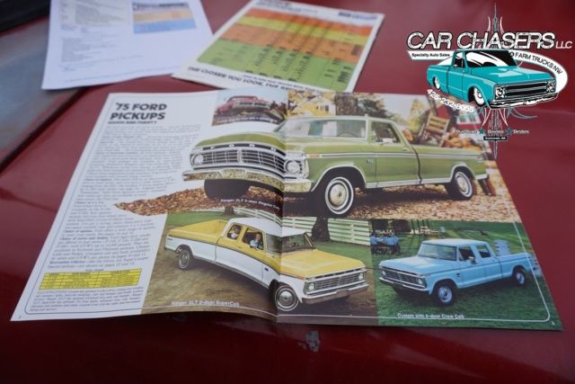 1975 Ford F-250 ORIGINAL PATINA PAINT SOLID SURVIVOR HIGH BOY 4X4! 150PIX+VIDEO - photo 12