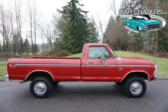 1975 Ford F-250 ORIGINAL PATINA PAINT SOLID SURVIVOR HIGH BOY 4X4! 150PIX+VIDEO - photo 2