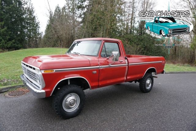 1975 Ford F-250 ORIGINAL PATINA PAINT SOLID SURVIVOR HIGH BOY 4X4! 150PIX+VIDEO - photo 4