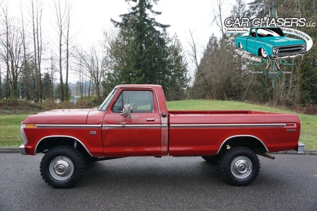 1975 Ford F-250 ORIGINAL PATINA PAINT SOLID SURVIVOR HIGH BOY 4X4! 150PIX+VIDEO - photo 5