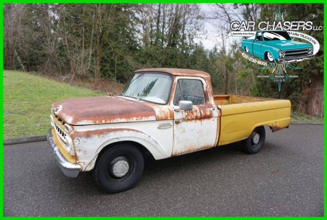 150PIX+VIDEO ORIGINAL FARM TRUCK SURVIVOR PATINA! RUNS &DRIVES AWESOME F150 F250 1965 Ford F-100 NO RESERVE! ORIGINAL FARM TRUCK SURVIVOR PATINA F1! 150PIX+VIDEO