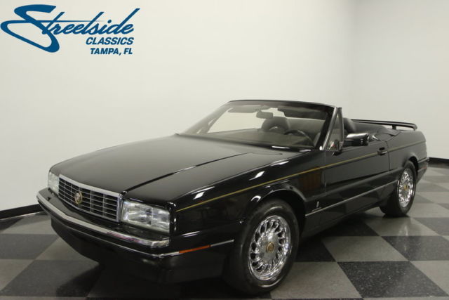 15K ACTUAL MILES, CLEAN HISTORY, BEAUTIFUL TRIPLE BLACK, SUPER CLEAN & ORIGINAL! 1992 Cadillac Allante