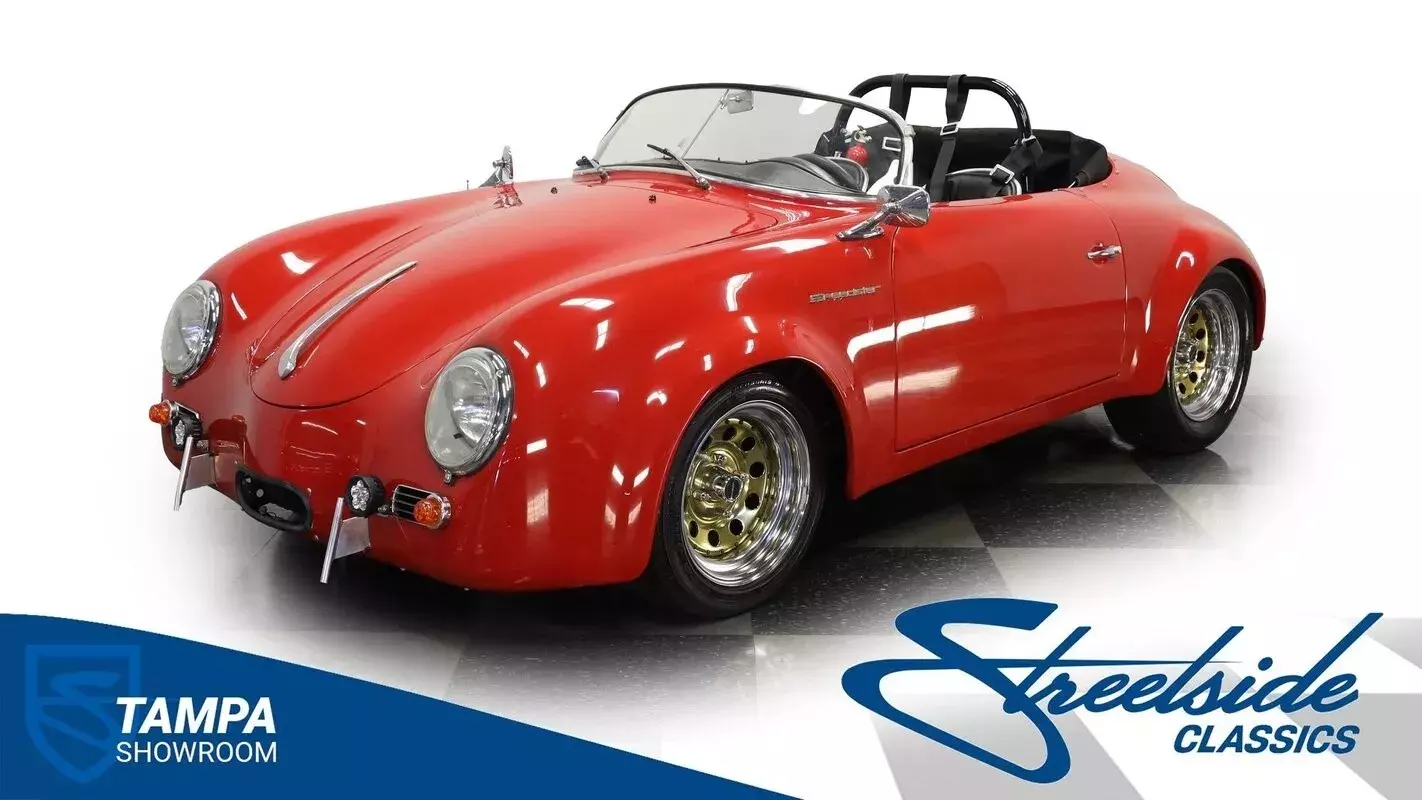 1600 CC DUAL CARBS 4 SPEED MANUAL FRONT DISC FIBERGLASS BODY VW CHASSIS GREAT LO 1986 Classic Motor Carriages Speedster Replica