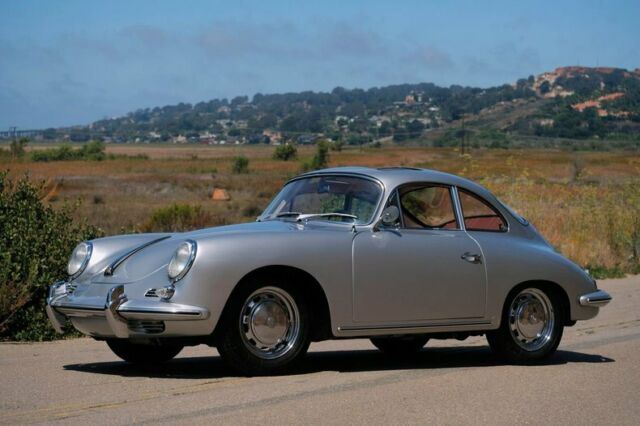 1964 Porsche 356 SC Sunroof Coupe - Single Fam Ownership - Silver - photo 3