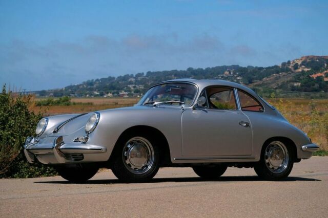 1964 Porsche 356 SC Sunroof Coupe - Single Fam Ownership - Silver - photo 7